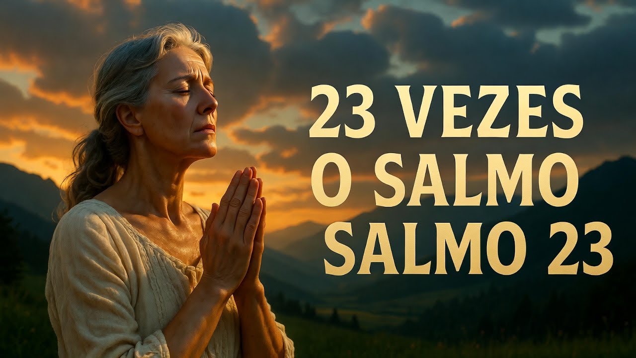 PODEROSO salmo  23 vezes, ORAÇÃO PARA QUEBRAR TODAS AS AMARRAS.
