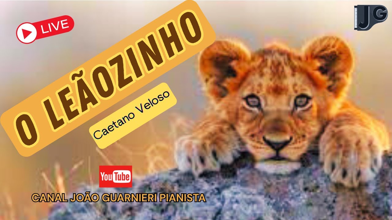 🎬🎹🎤 𝐎 𝐋𝐄𝐀̃𝐎𝐙𝐈𝐍𝐇𝐎 (𝐂𝐚𝐞𝐭𝐚𝐧𝐨 𝐕𝐞𝐥𝐨𝐬𝐨) João Guarnieri, ao vivo/live