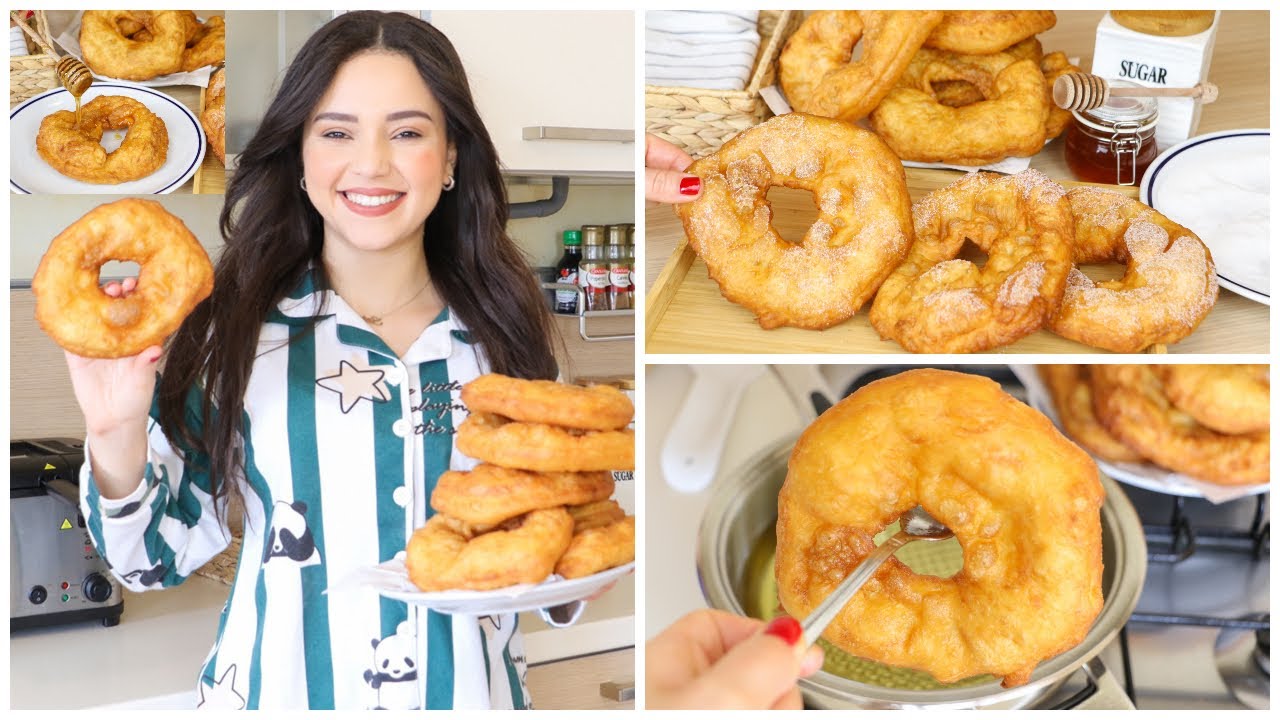 أسهل وأروع فطاير أو بمبالوني بدون دلك أو تعب مفشفش ومقرمش مع كل أسرار نجاحه👌😋