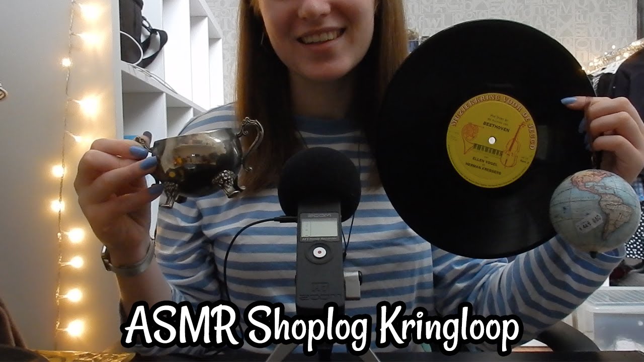 ASMR Shoplog Kringloop (Tappen, Kletsen, scratchen) | Nederlands Dutch || ASMR Mandy Denise