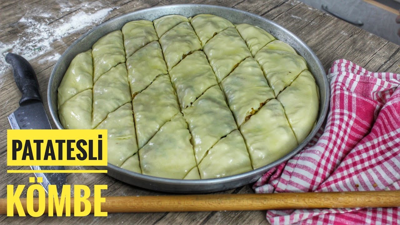 BU TARİFİ MUTLAKA DENEYİN TADINA HAYRAN KALACAKSINIZ!! PATATESLİ KAŞARLI KÖMBE TARİFİ