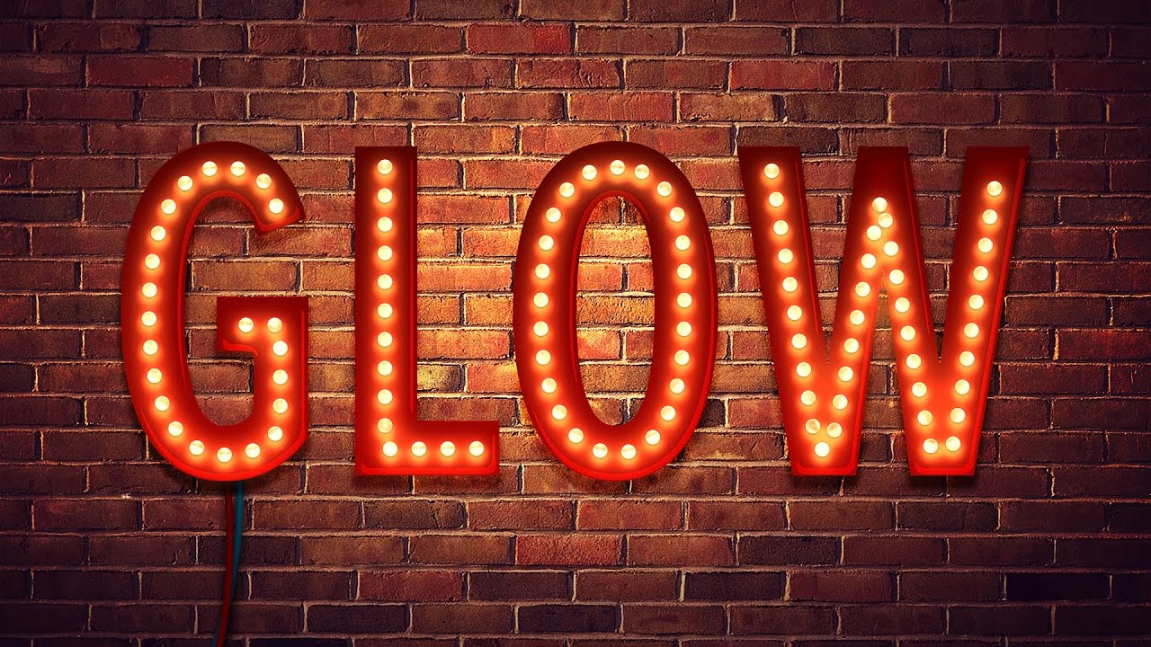 Light bulbs text