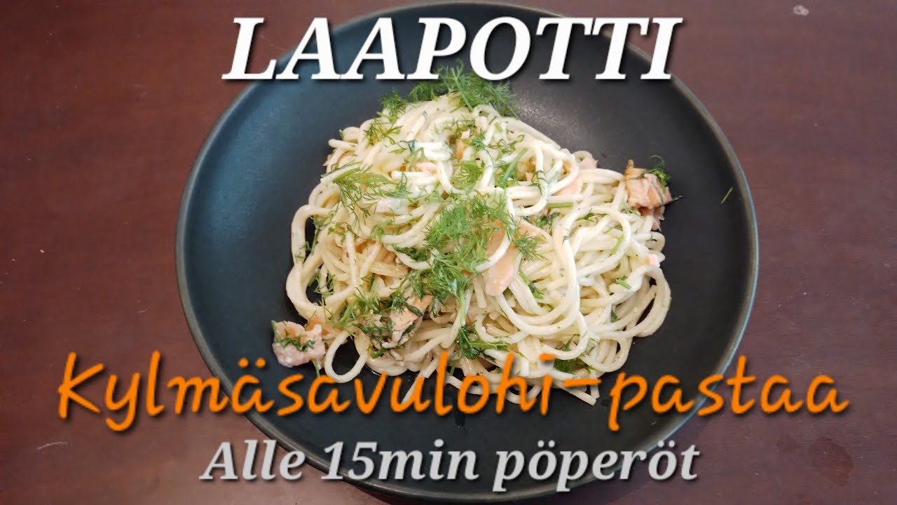 Laapotin Kylmäsavulohi-pasta