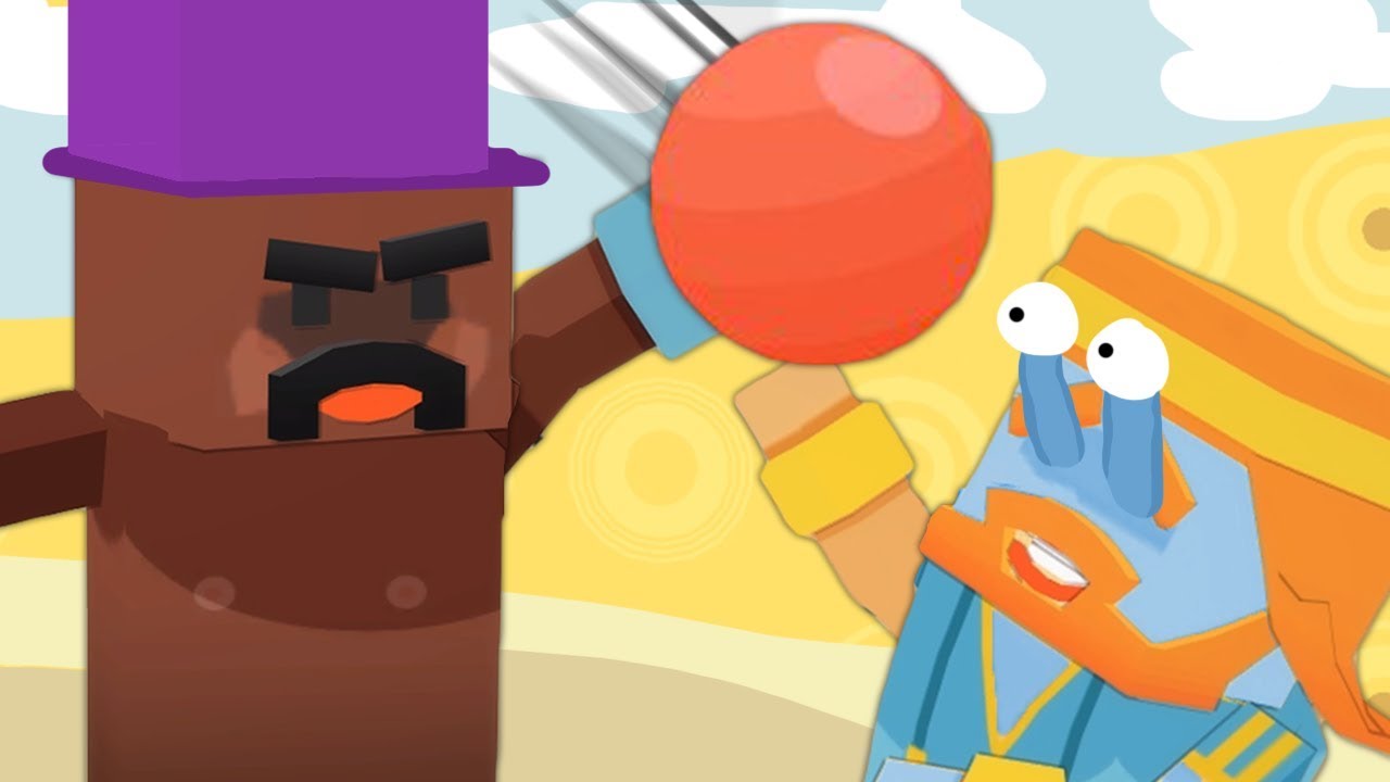 Zombey und maudado spielen Völkerball