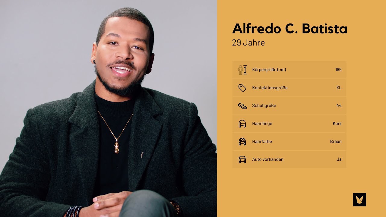 Alfredo C. Batista #ABOUTME Schauspieler & Model (Vorstellungsvideo)