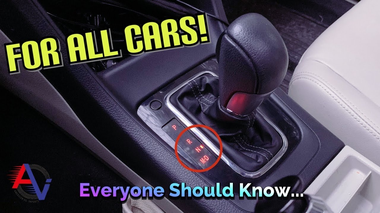 Как перевести автомобиль на нейтральную передачу, если он не заводится