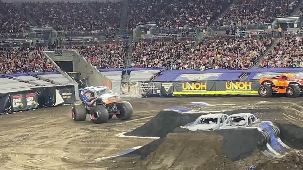 Monster Jam - Tampa,FL - 2024 - Show 1 - Kraken(Nick Pagliarulo) Freestyle