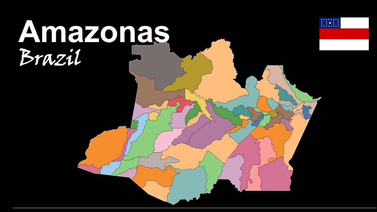 Amazonas, Brazil: All the 62 Municipalities - Amazonas, Brasil: Todos os 62 Municípios.