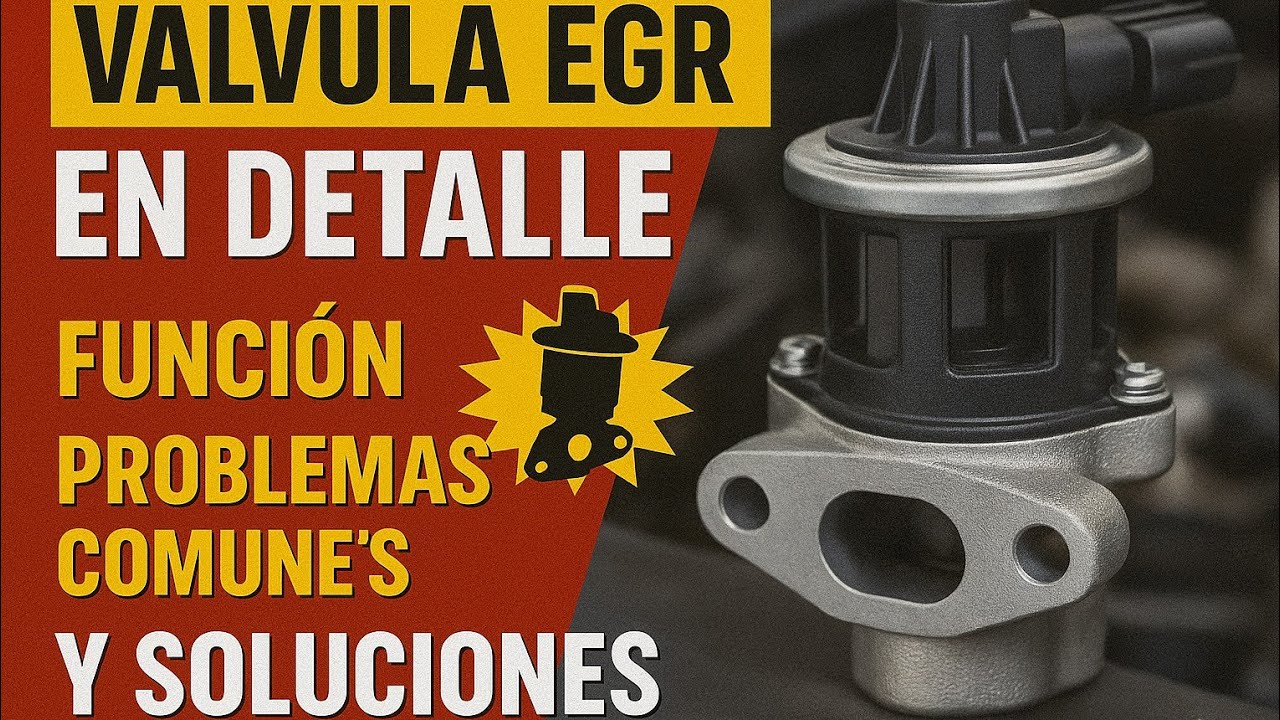 #Válvula #EGR en Detalle: Función, Problemas Comunes y Soluciones