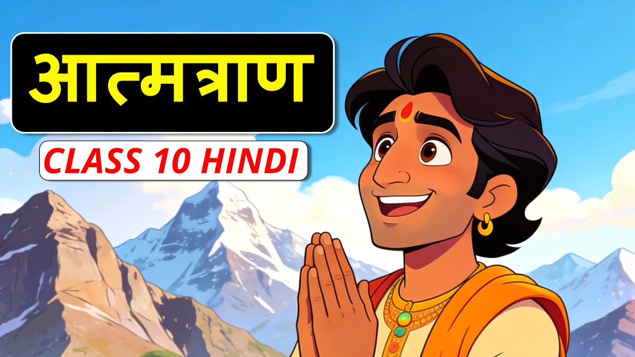 Aatmatran Class 10 Animation | आत्मत्राण Class 10 Hindi Explanation | Summary