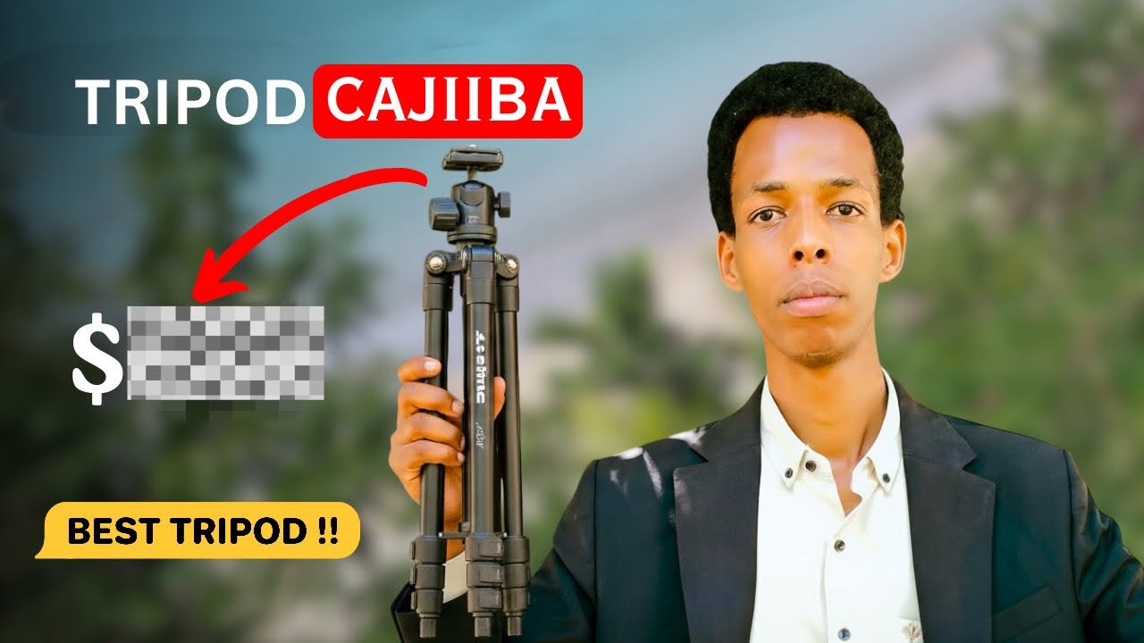 Tripod Qiimo Jaban Oo Mobile & Camera aad u isticmaali Karto