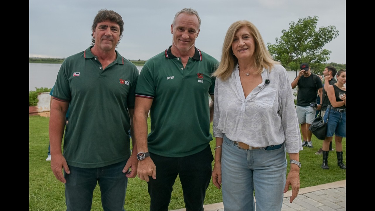 La intendenta acompañó la presentación del plantel de CapiBaras XV
