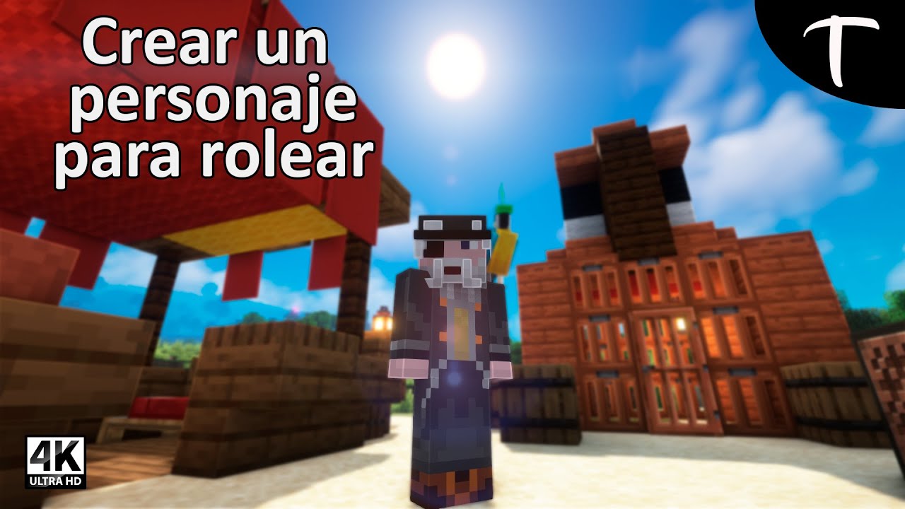 Como crear un personaje para rolear en Minecraft [Tutorial]