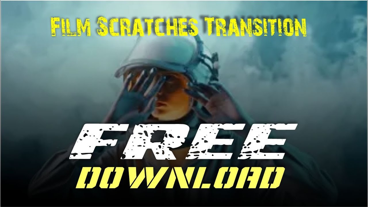 🎬 Film Scratches Transition | After Effects Template 