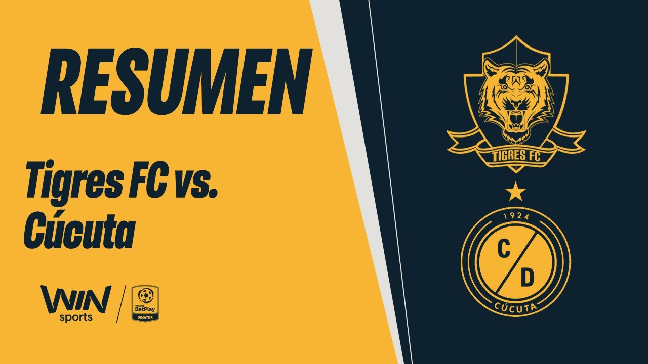 Tigres vs. Cúcuta (resumen) | Torneo BetPlay Dimayor 2025-2 | Fecha 8