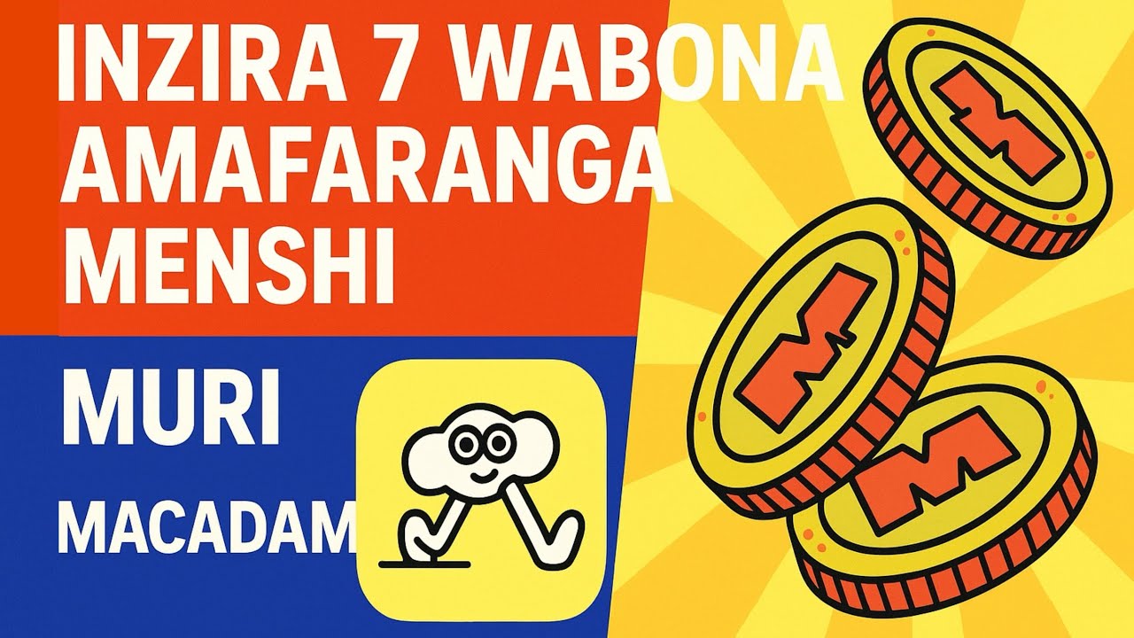 Dore inzira 7 Wakinjizamo Coin nyinshi muri MACADAM// Harimo uburyo 3 Bushyashya🔥