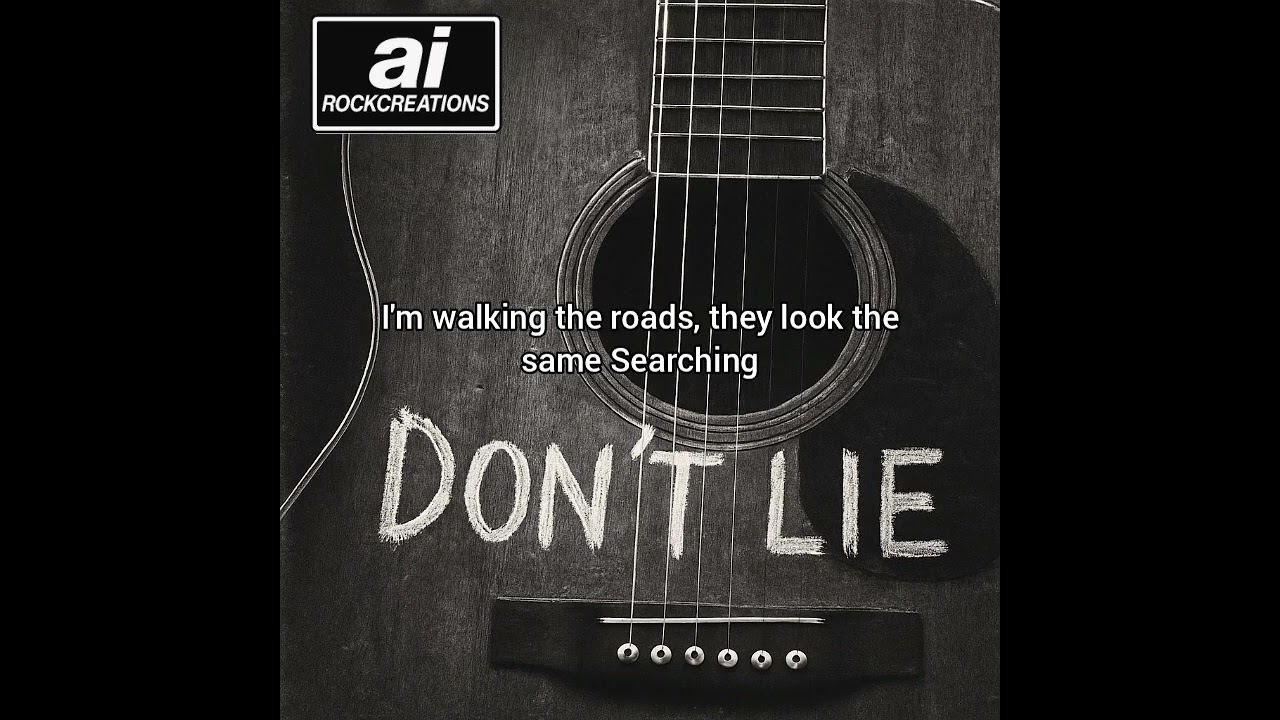Don't Lie - An Oasis Unplugged AI Song By AI RockCreations 