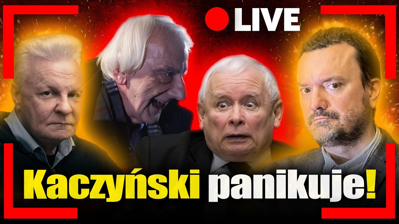 [LIVE] Bez litości. Kaczyński panikuje! Terlecki pisze wspomnienia. Jan Piński i Tomasz Szwejgiert