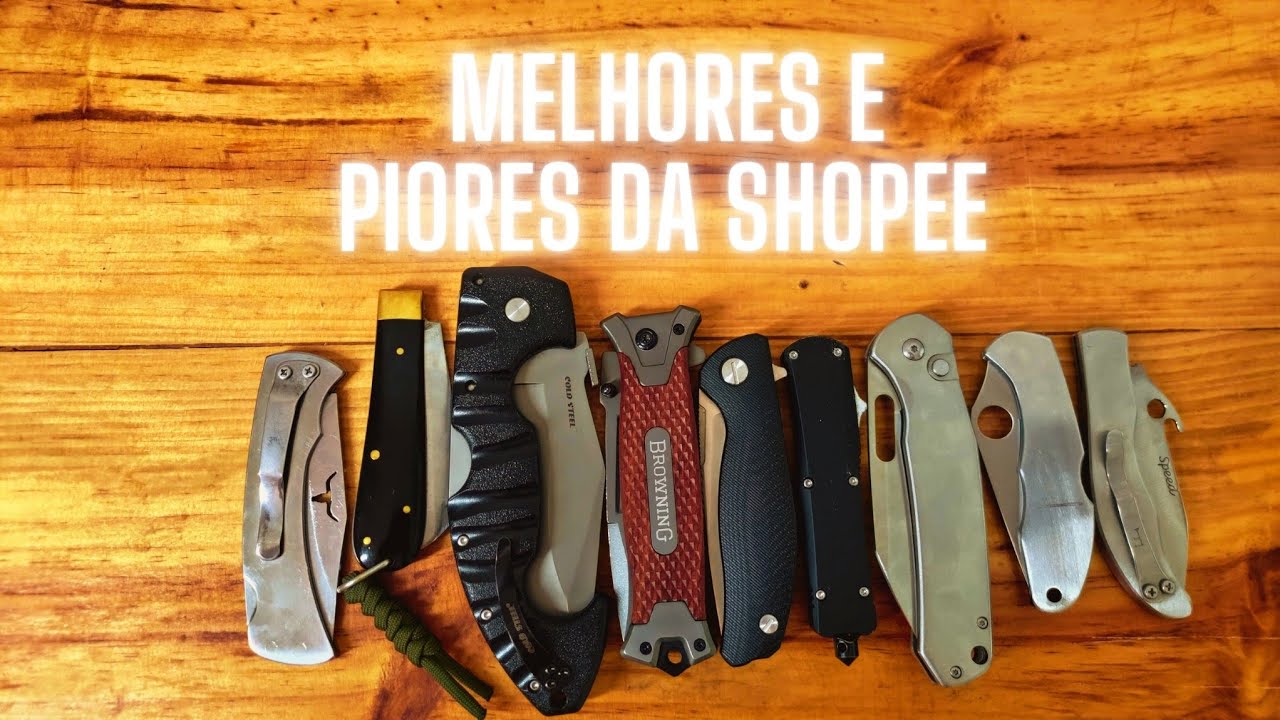 Canivetes que recomendo e não recomendo na shopee...#edc #edcbrasil