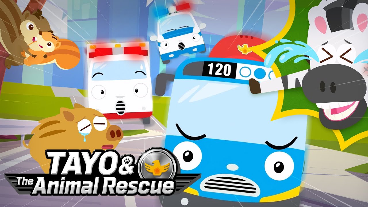 Save the animals with Tayo🐯🐼 | Tayo Animal Rescue Team Compilation | Tayo the Little Bus
