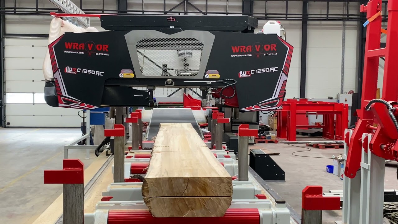 WRAVOR WRC 1250 AC Sägewerk Sawmill