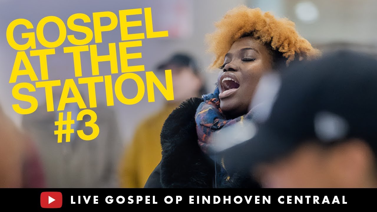Live worship GOSPEL AT THE STATION #3 - Presence Choir op Eindhoven CS Centraal Station