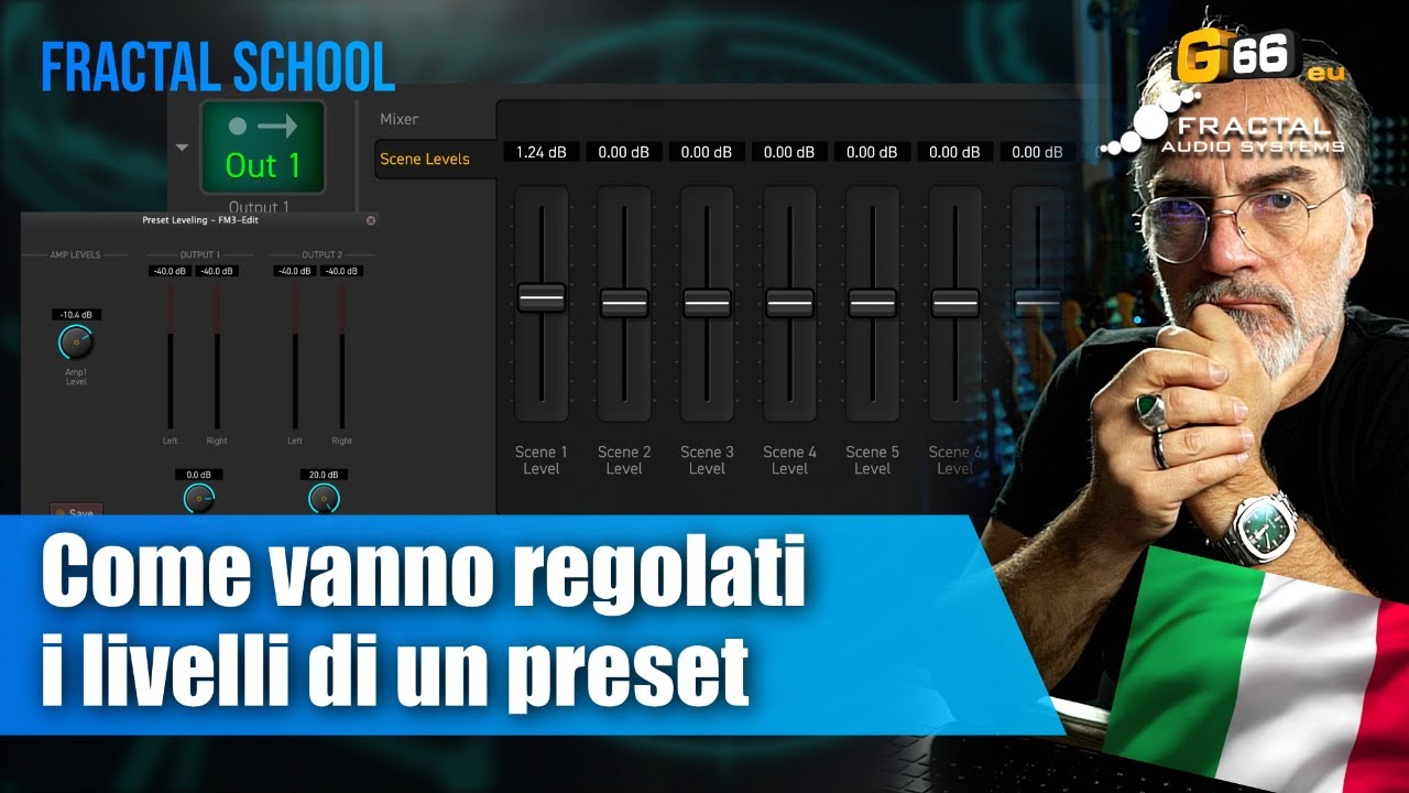 Fractal School - Come vanno regolati i livelli di un preset