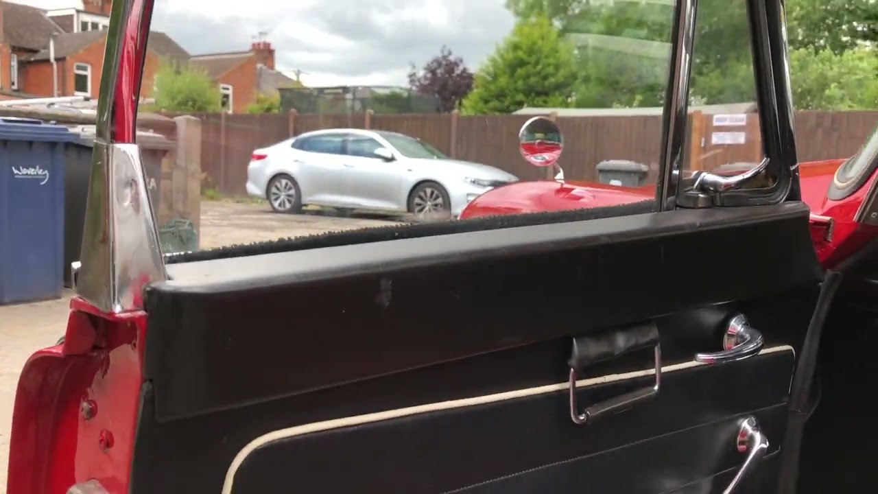 1960 MGA Coupe Interior Review