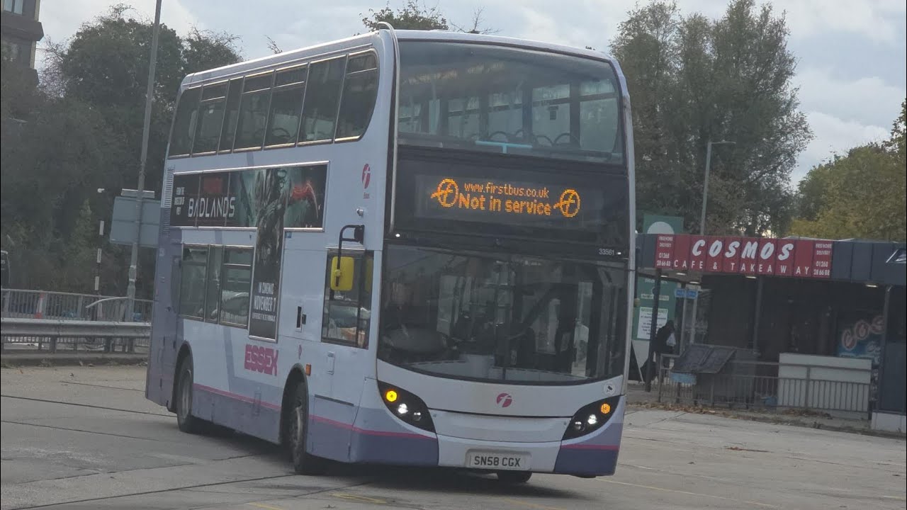 ZF Gearbox | Episode 18 | First Essex ADL Enviro400 33561 SN58 CGX Working The 25.