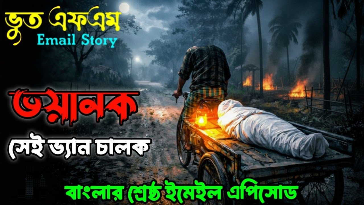 Bhoot fm | Only Email Episode | ভ্যান গাড়িতে লাশ | Most popular Email Story #horrorstories #bhootfm