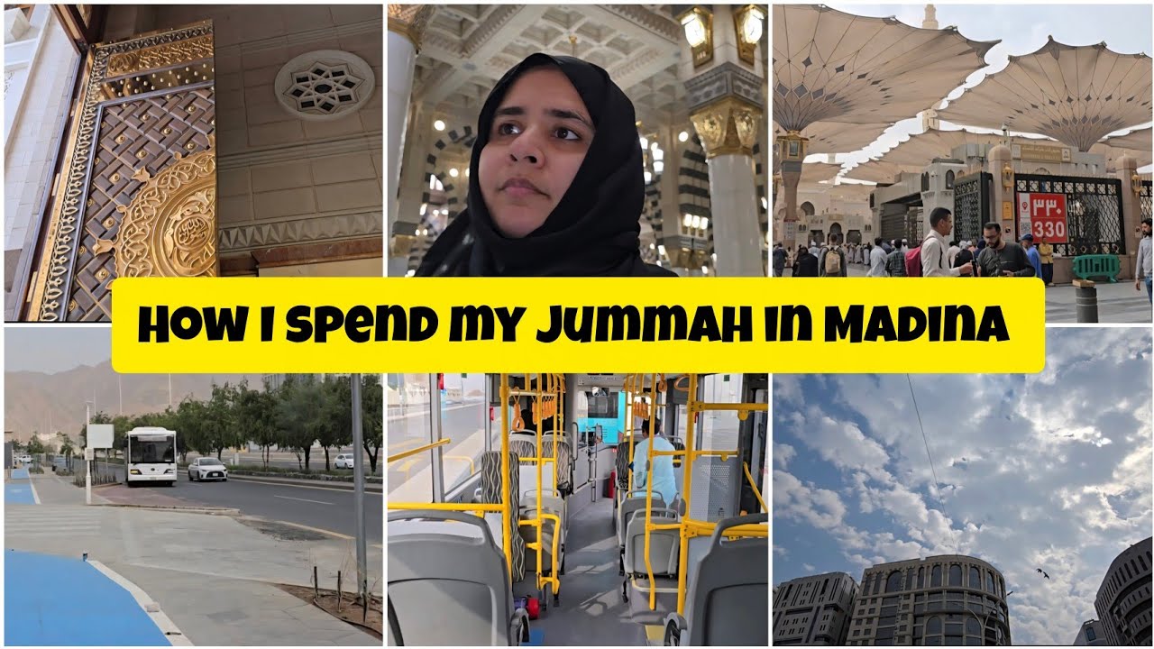 Madinah on a Jumu‘ah Hits Different 🤍 | Experience  Jumu‘ah at Masjid an-Nabawi 