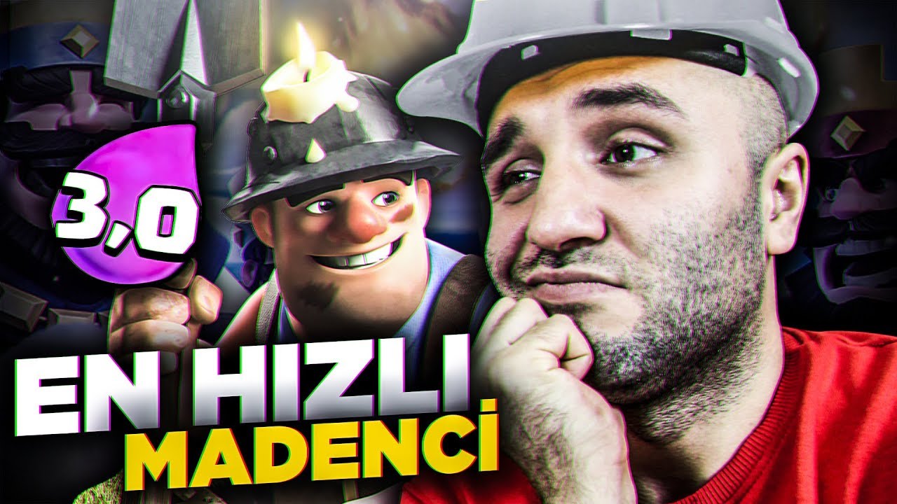 Hızlı Madenci Destesi ( Küresel Kupa Savaşları ) Clash Royale