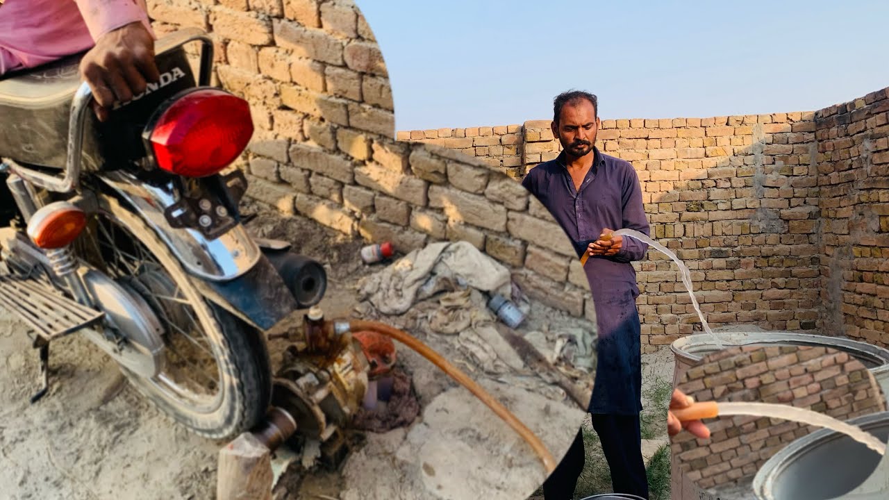 Donki pamp motorcycle 🏍️ 125 ke sath chala diya saraiki hunar