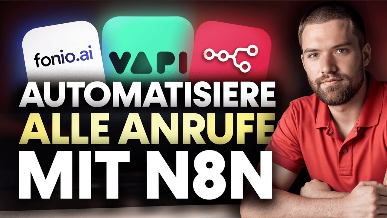Automatisiere ALLE Anrufe mit n8n! KI-Telefonassistent mit DYNAMISCHEM WISSEN (n8n, Vapi, Fonio)