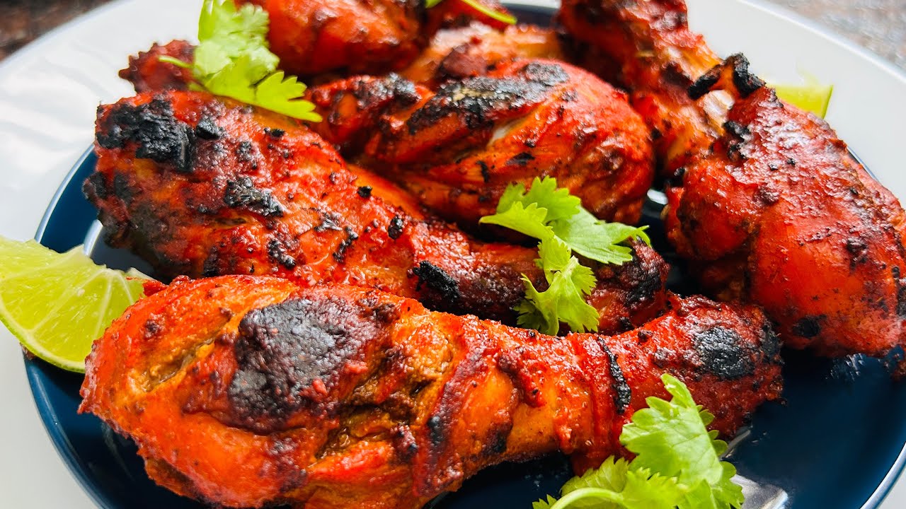 Atishi tandoori murg 🍗| Smoky flavourful chicken recipe
