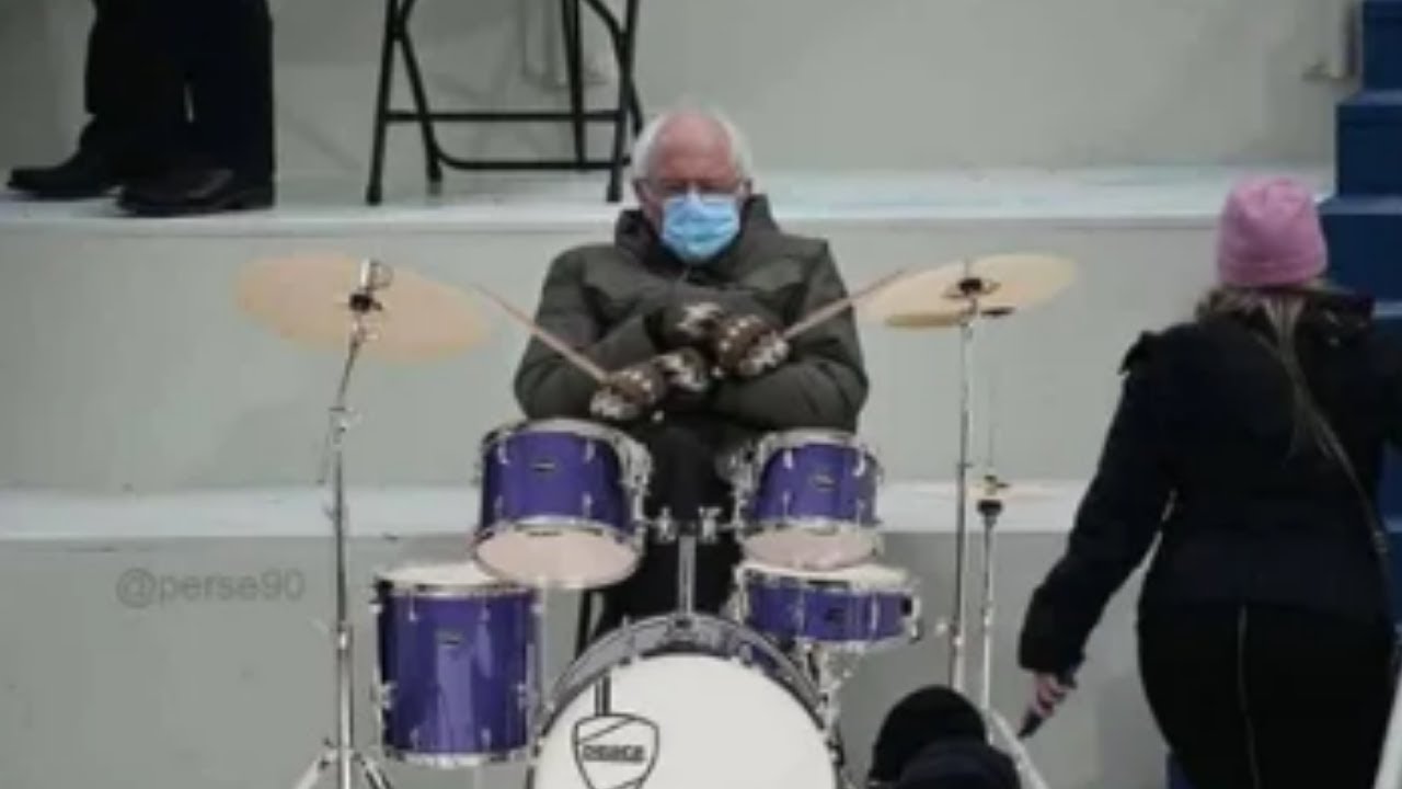 Bernie Sanders Sitting On A Chair Funny Memes