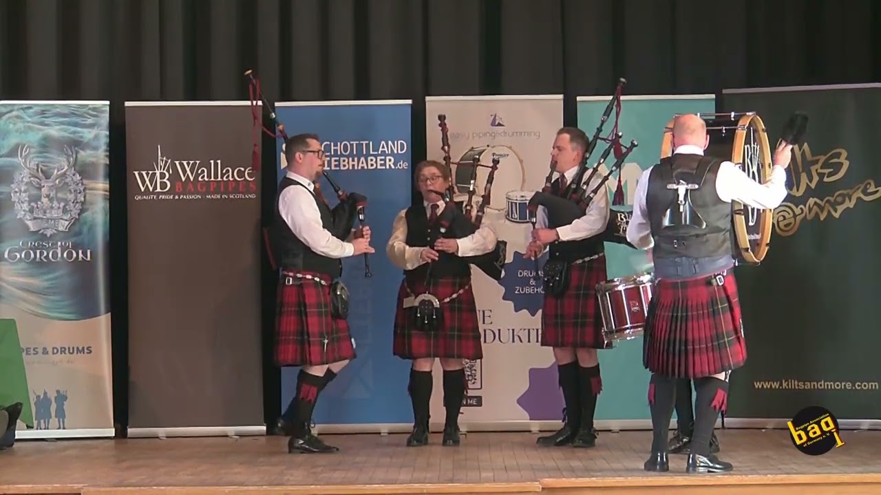 Brukteria Pipes & Drums e V  Quintett Grade 4   Marches