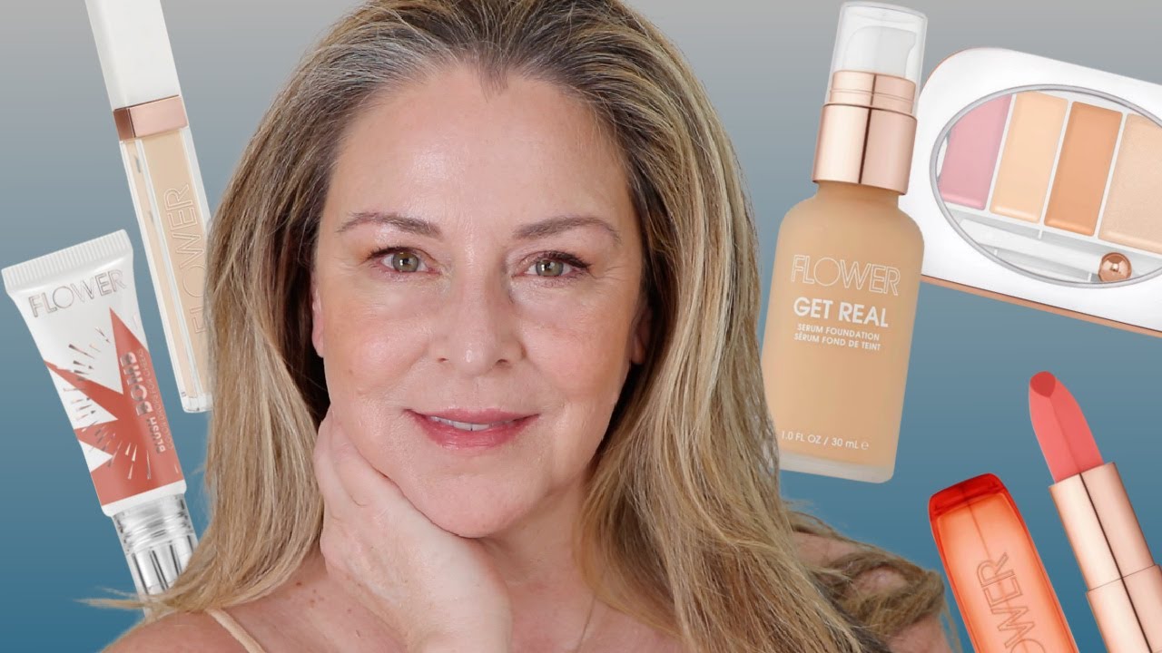 FULL FACE of Flower Beauty!  First Impressions for mature skin.