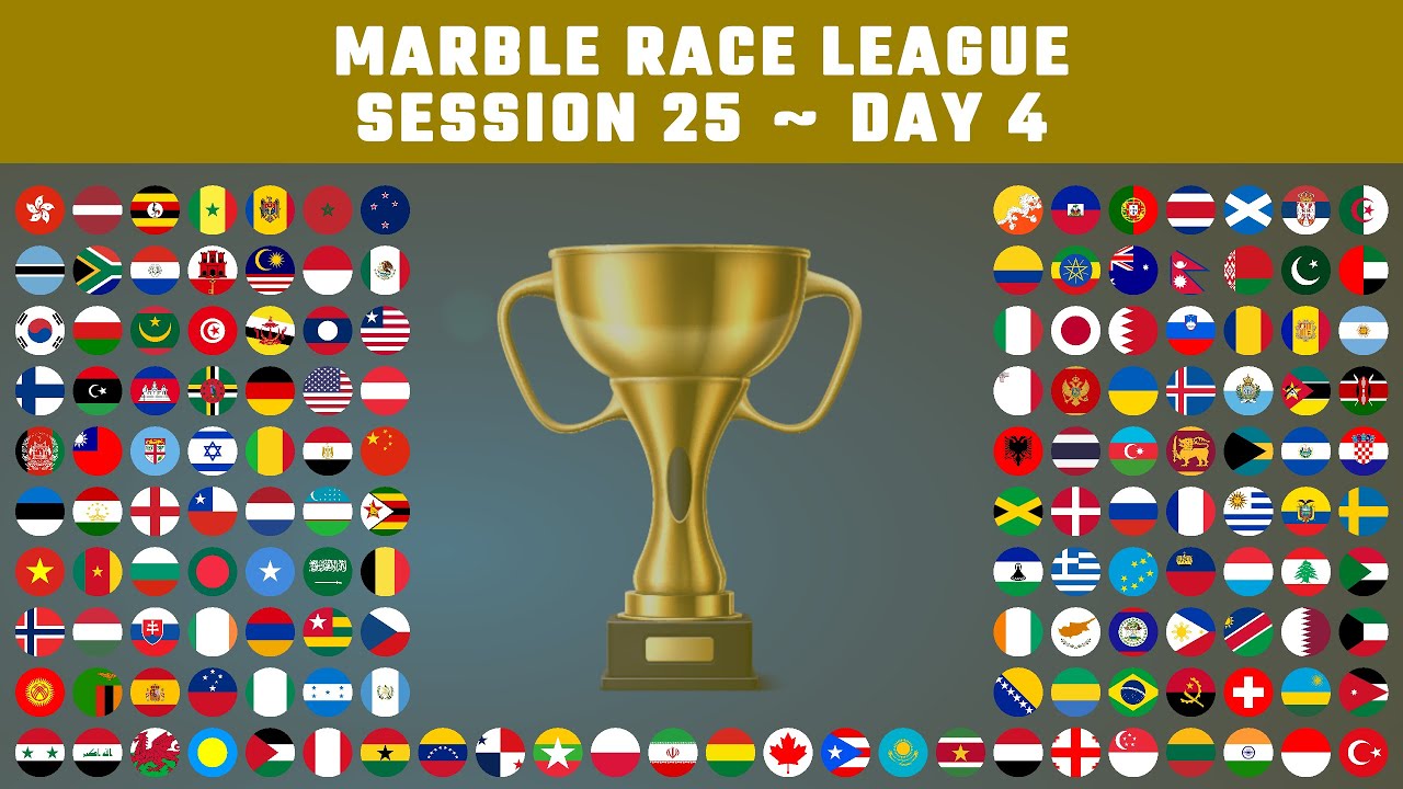 Marble Race Countries League - Session 25 - DAY 4
