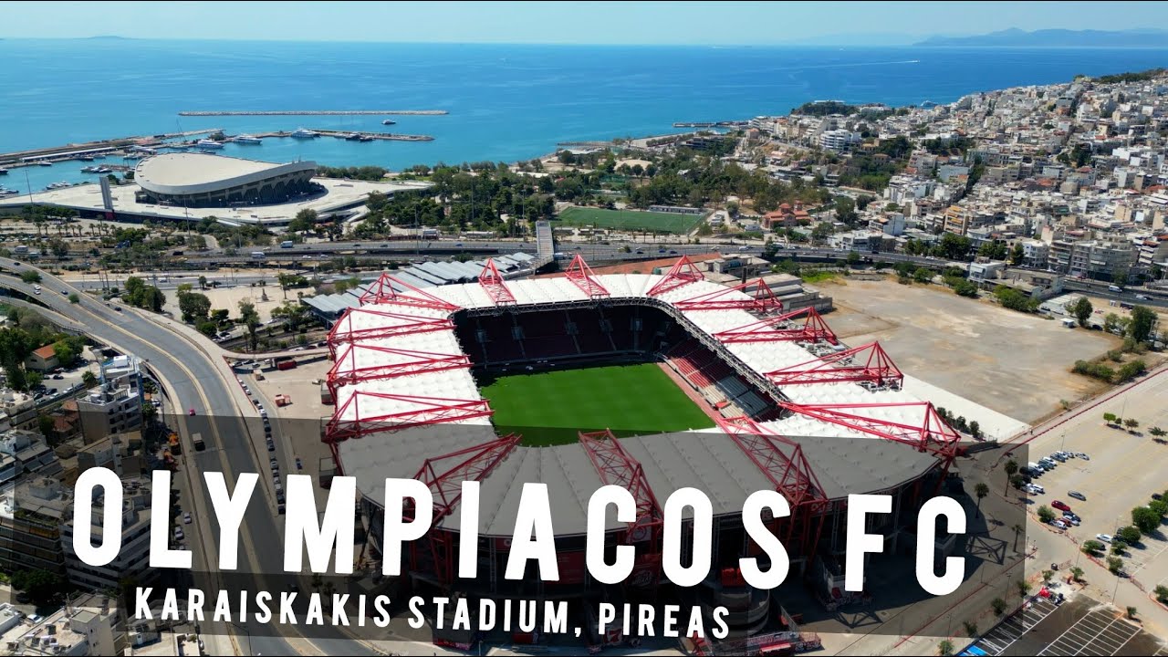 ФК «Олимпиакос» — стадион «Георгиос Караискакис», Пирей, Аттика | ГРЕЦИЯ 🇬🇷