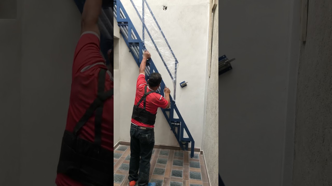 Escalera plegable mágica cero espacio