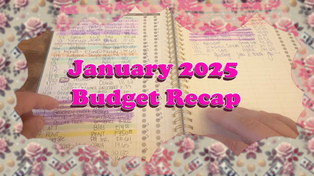 January 2025 Budget Recap 💰 How I Spent, Saved & What’s Next! | Frugal Latina