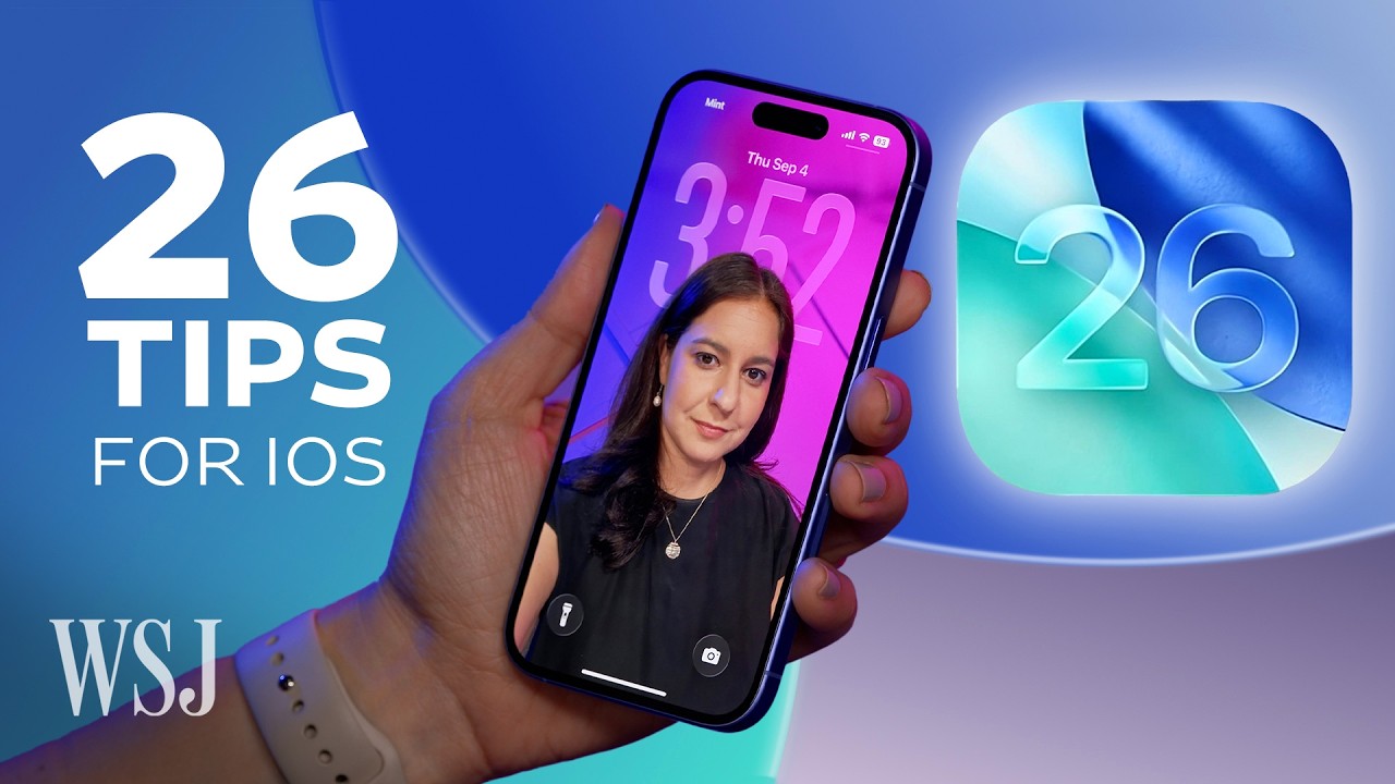 iOS 26: 26 New Features for Apple&rsquo;s New iPhone Software Update | WSJ