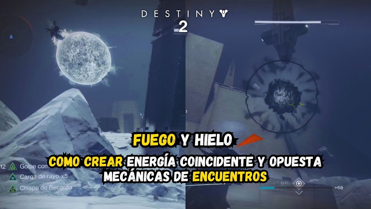 Fuego y Hielo: Guía para crear los orbes en los encuentros finales | Misión Exótica | Destiny 2