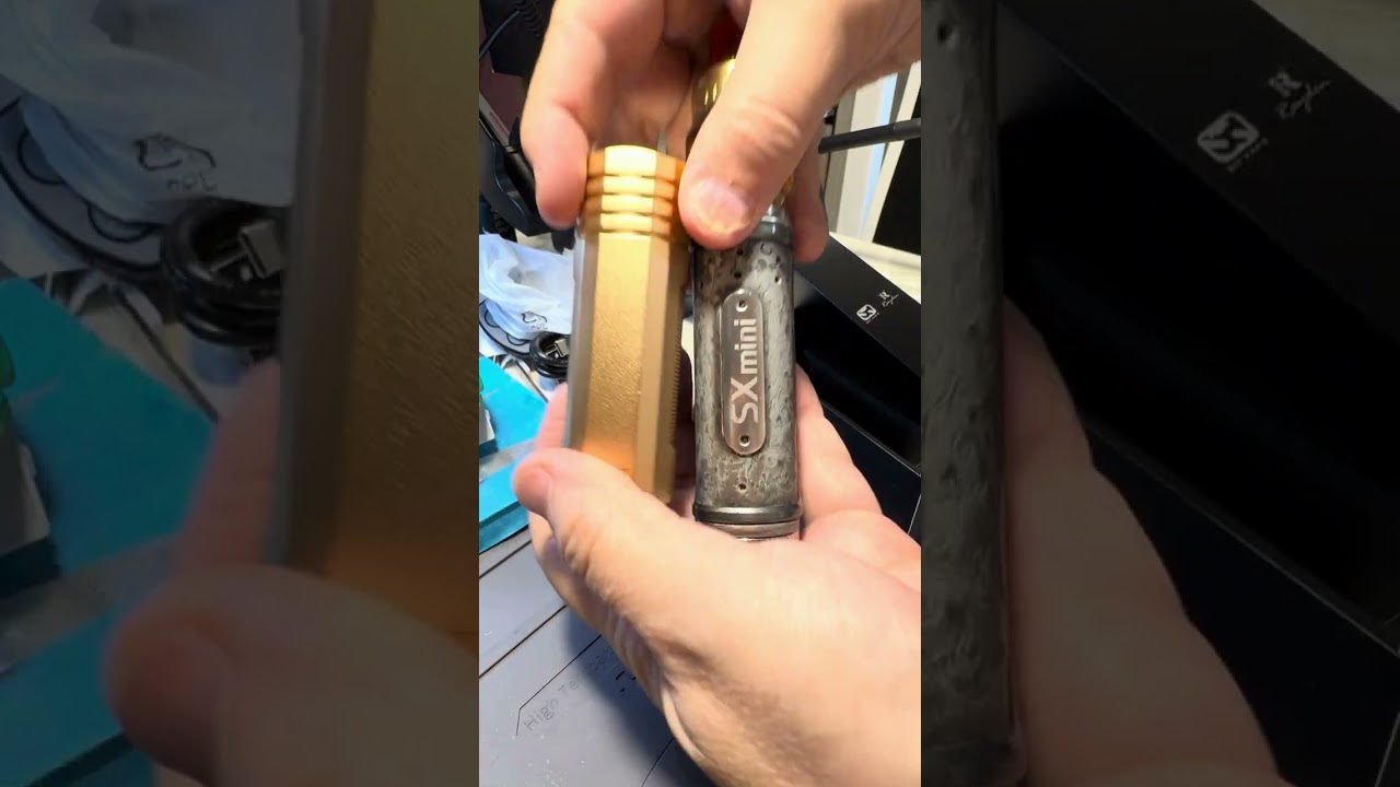 BD VAPE Rayden 100 Champagne Gold Unboxing
