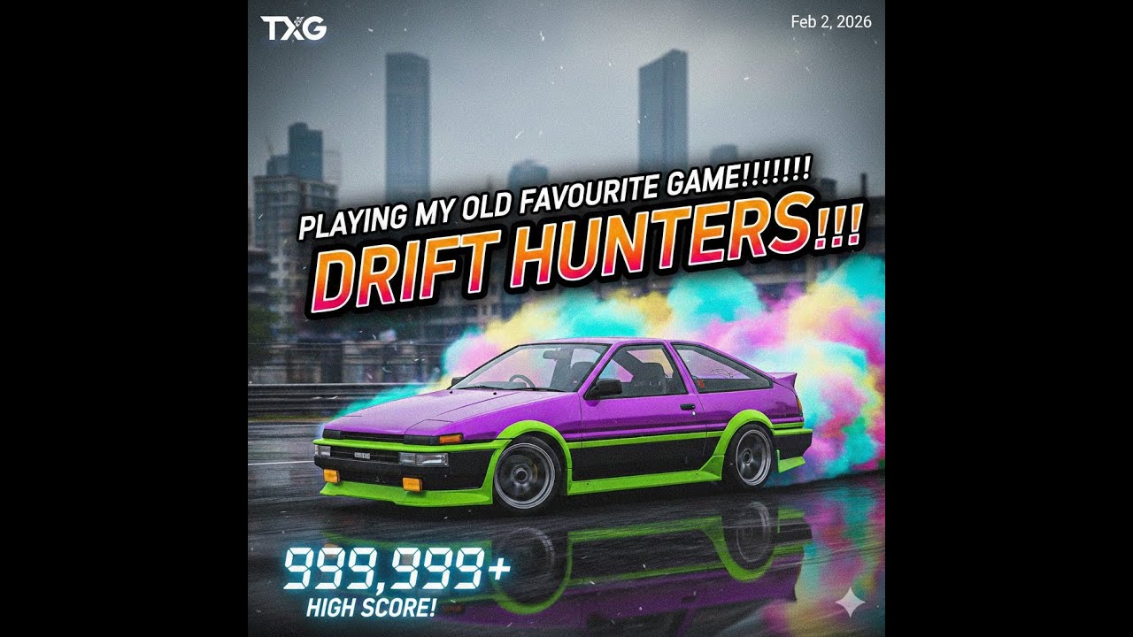 PLAYING MY OLD FAVOURITE GAME!!!!!!!!!!!!DRIFT HUNTERS #gaming @Tech X Gaming #games