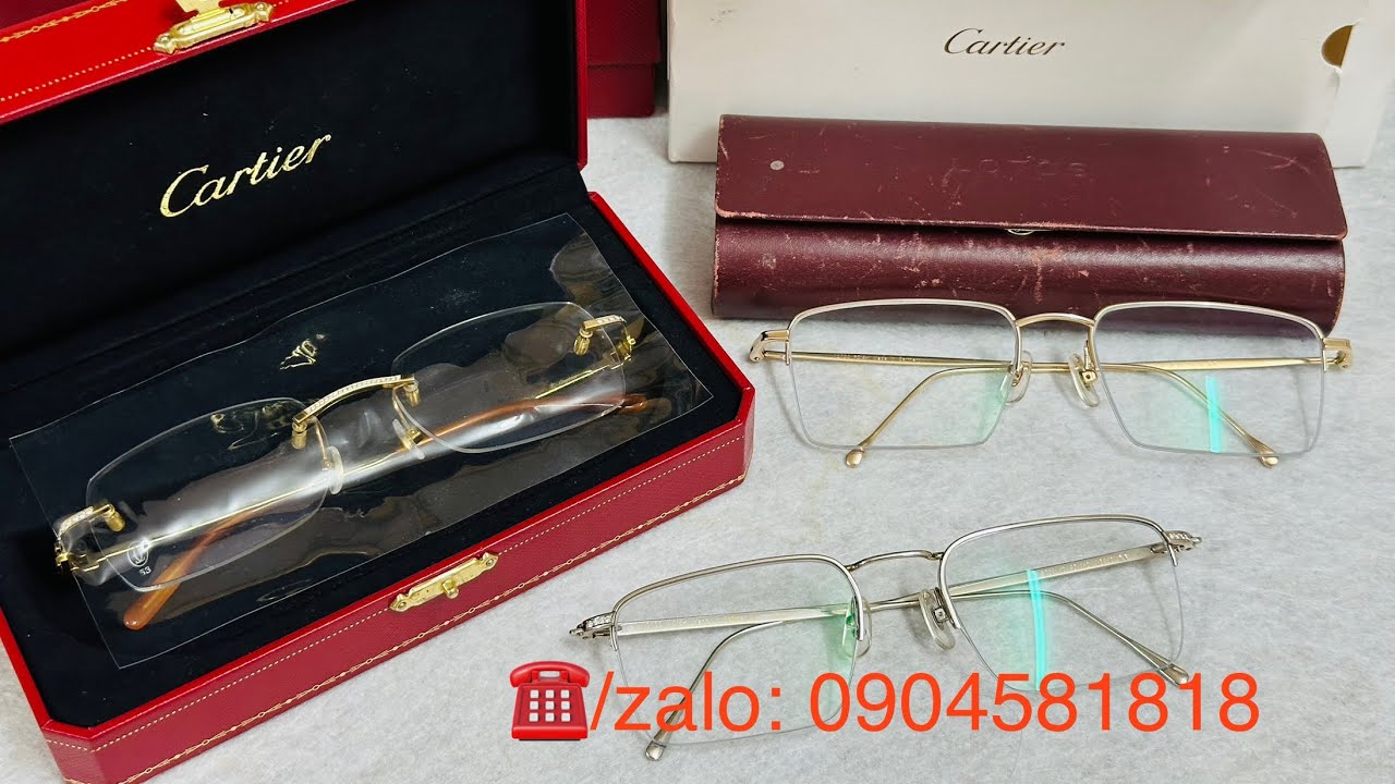 22.01.26 - phiên #kính vàng đúc cao cấp của #cartier & #lotos (☎️/zalo: 090451828)