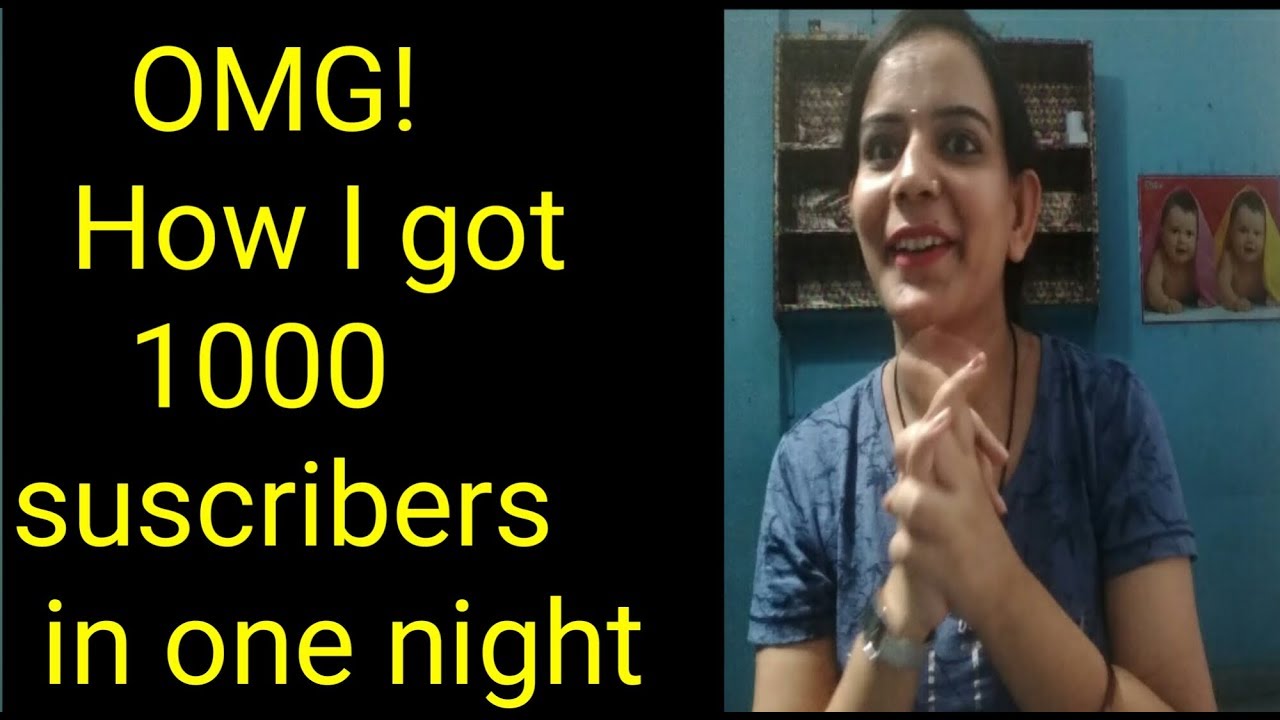1000 Subscribers Dream Came True in dream