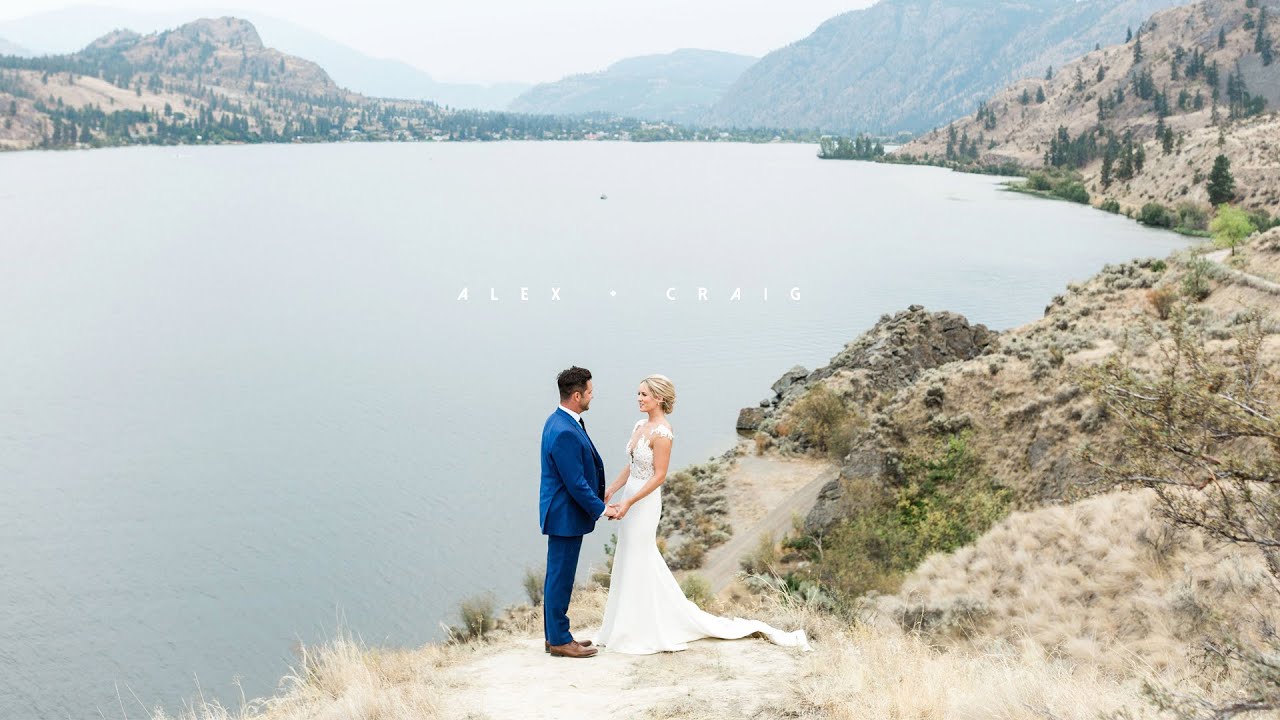 Intimate & Emotional Clifftop Elopement | Okanagan Wedding Video at Ponderosa Point Penticton BC