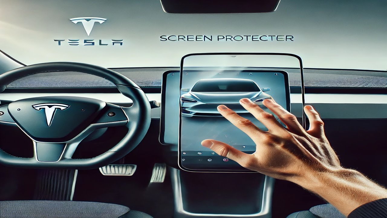Jak jednodu&scaron;e nainstalovat ochrann&eacute; sklo na obrazovku Tesla Model Y 🚘📱